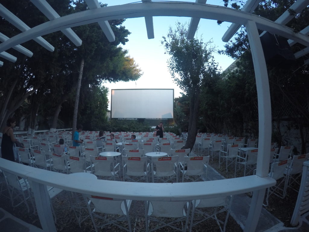 Mykonos Island's Cine Manto (Outdoor Cinema)