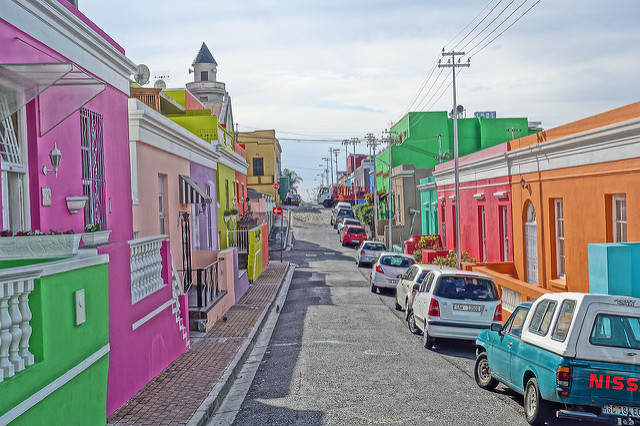 Colorful Bo-Kaap in Cape Town - South Africa by Alf Igel
