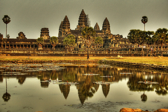 Angkor Wat In Cambodia by Paolo Macorig